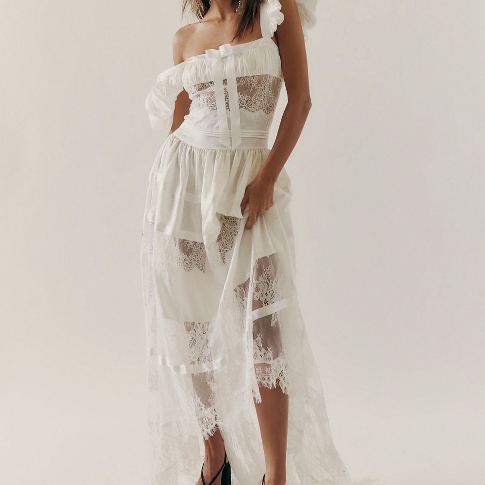 For Love and Lemons Annabelle Lace Gown